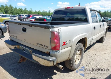 2004 Chevrolet Silverado 1500 Z71 из США, поврежденный, VIN 2GCEK13T941317412